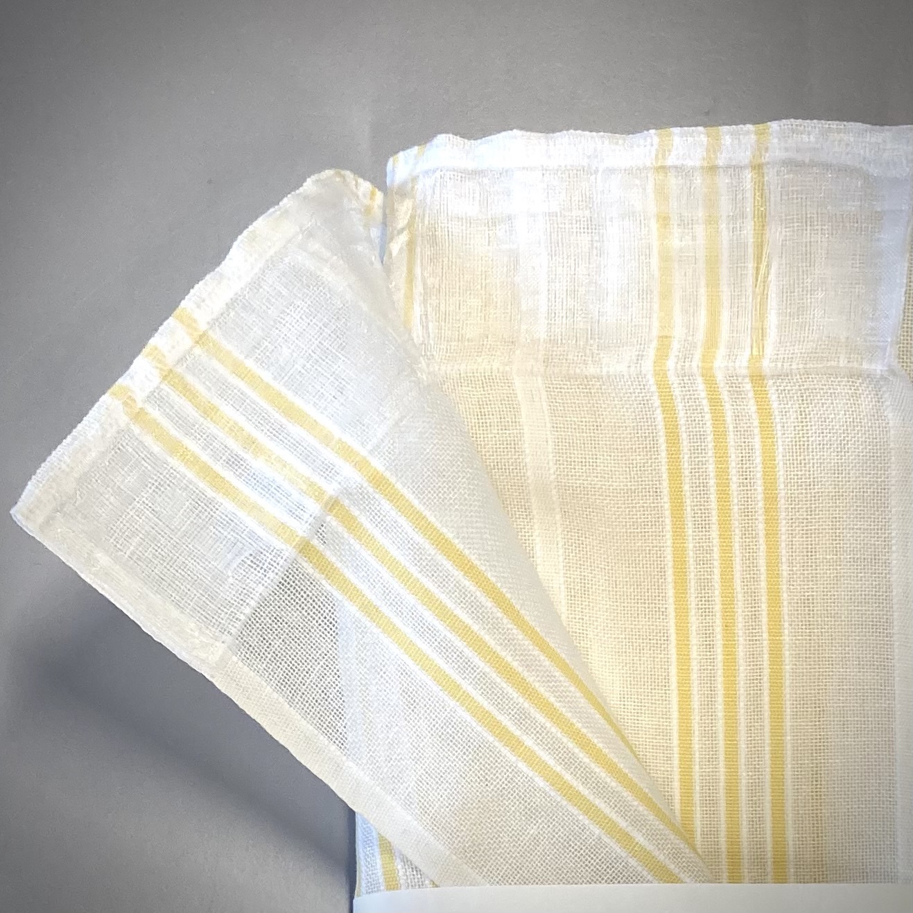 Gardinlängder Alma, gul rand - Bild 2