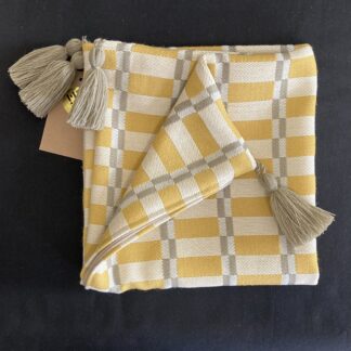 Kuddfodral Tegel gulbeige