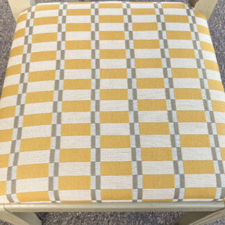 Tyg till stolsits Tegel gul/beige